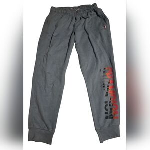 Champion Powerblend Graphic Jogger Sweatpants Light Blue Men’s Size 2XL